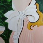 15 Les courtisanes - Valtesse de la Bigne acrylique 80x60cm